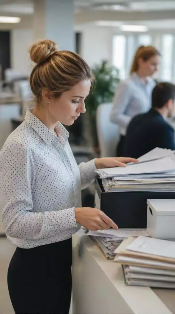Document management in a busy office