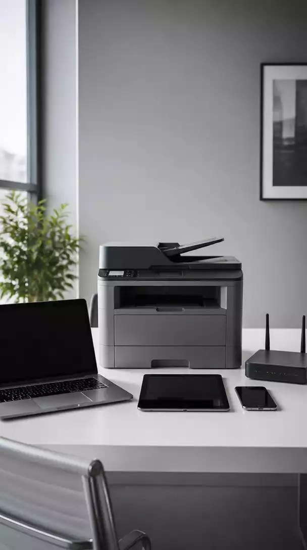 Setup of Brother printer in office with various devices